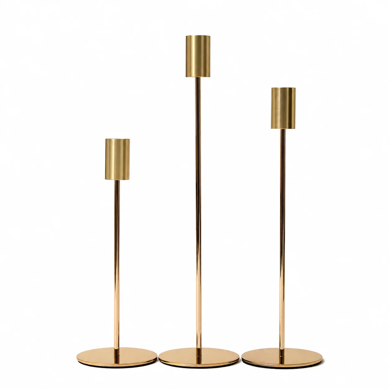 Tall Gold Candle Holders Tall Gold Candle Holders