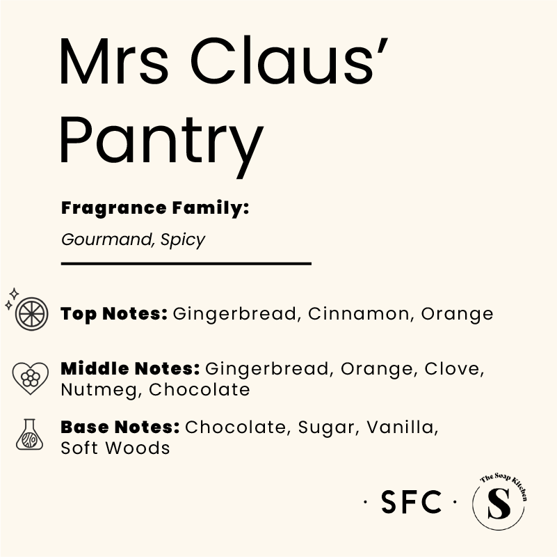Mrs Claus’ Pantry Fragrance Oil Mrs Claus' Pantry Fragrance Oil