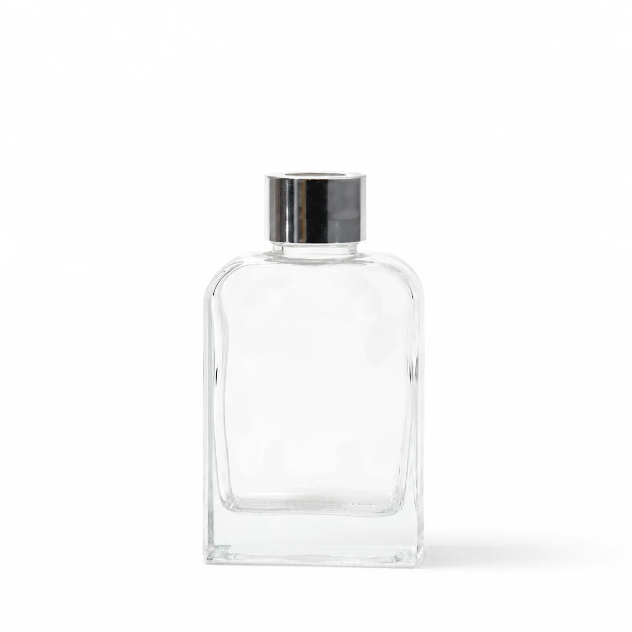 100ml Clear Short Square Curved Diffuser Bottle 100ml Clear Short Square Curved Diffuser Bottle