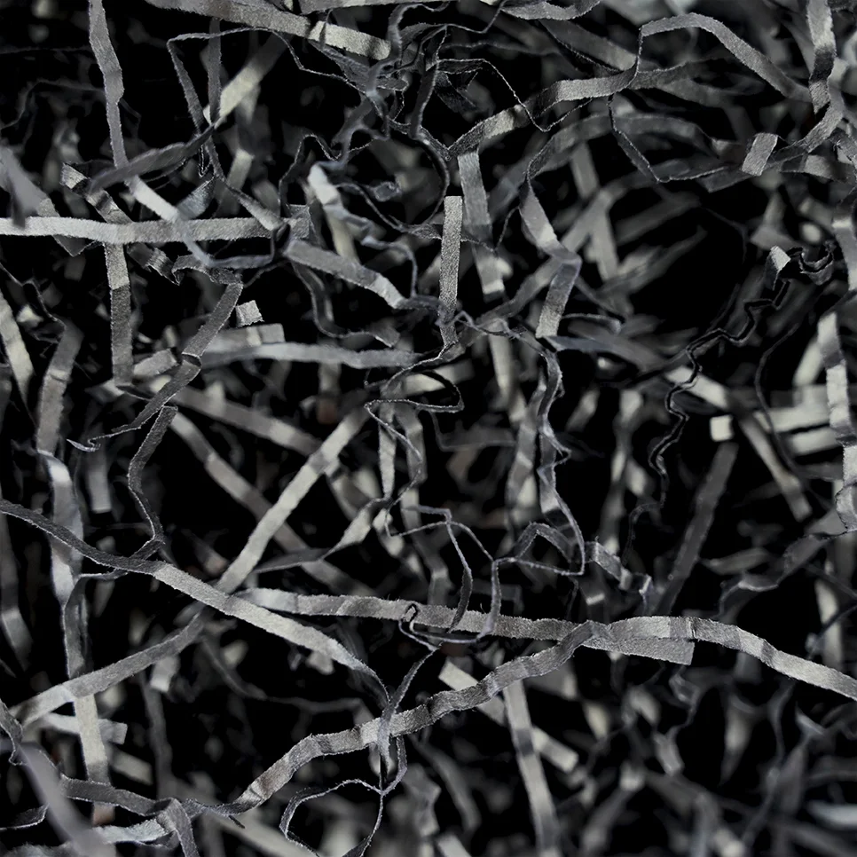 Black Shredded Paper Black Shredded Paper
