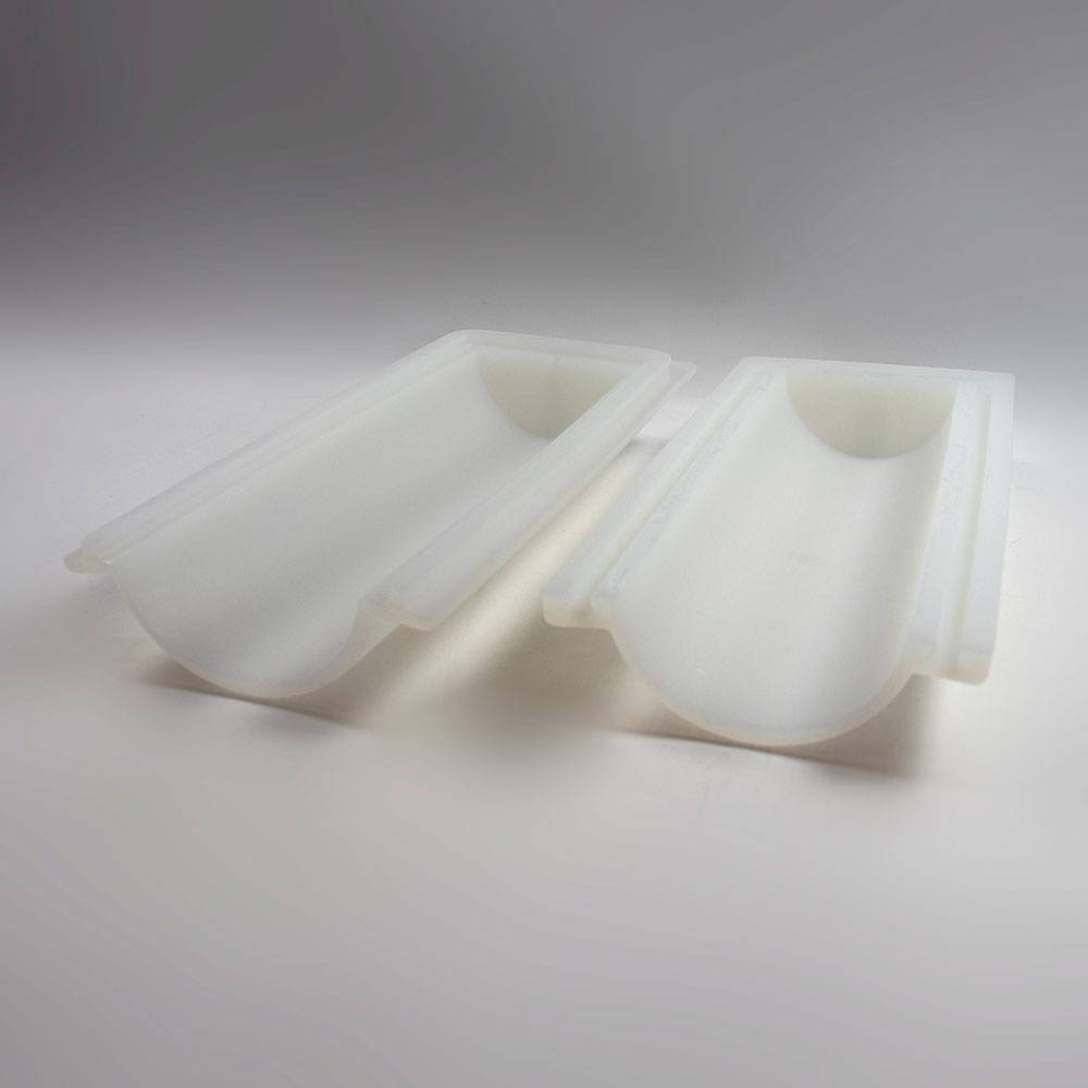 8976 Cylindrical Mould, Silicone, Large - Two Halves
