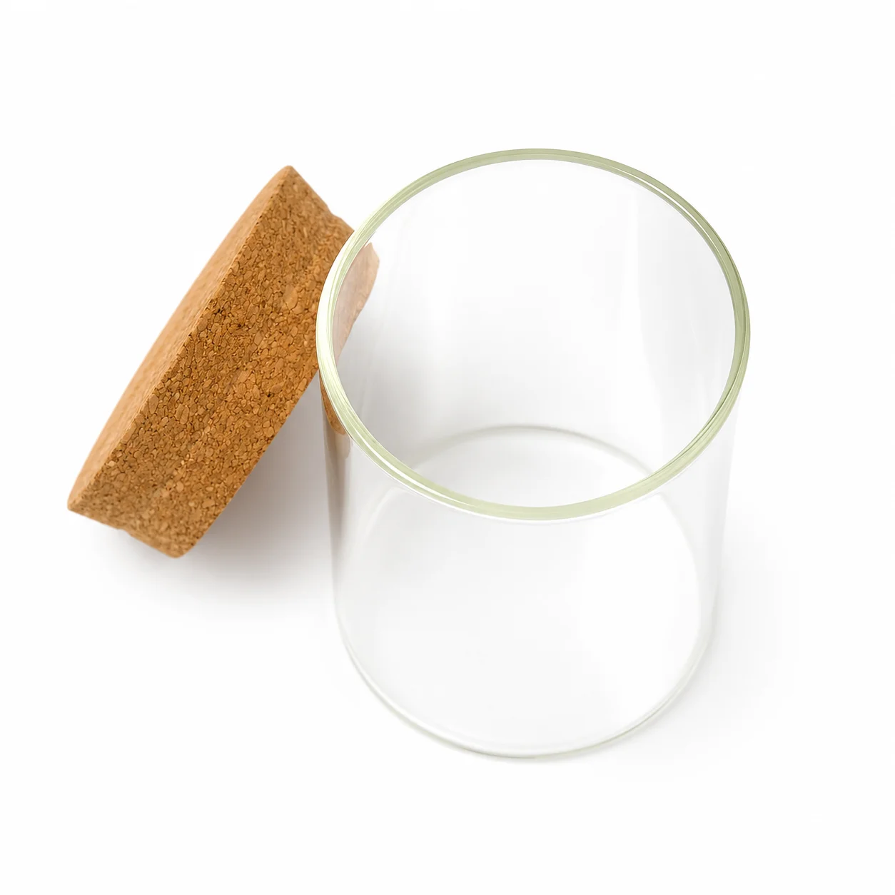 20cl Flat Cork Glass Jar 20cl Flat Cork Glass Jar