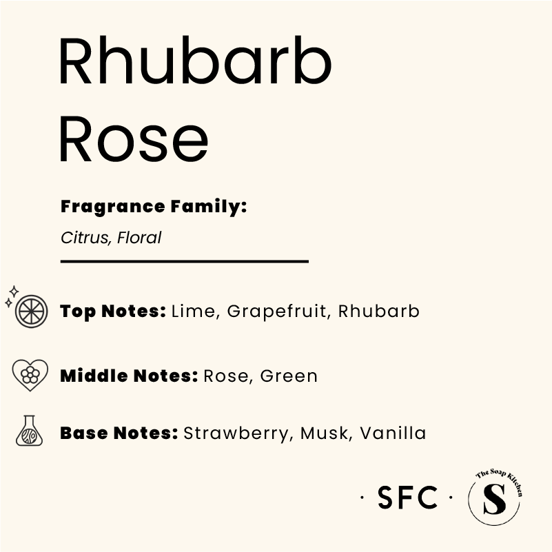 Rhubarb Rose Fragrance Oil V2 Rhubarb & Rose Fragrance Oil