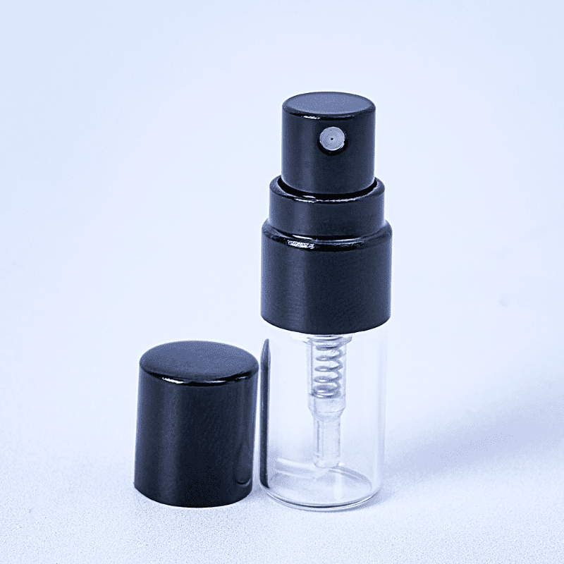 10855 Black 2ml Sample Perfume Bottles - Box of 10