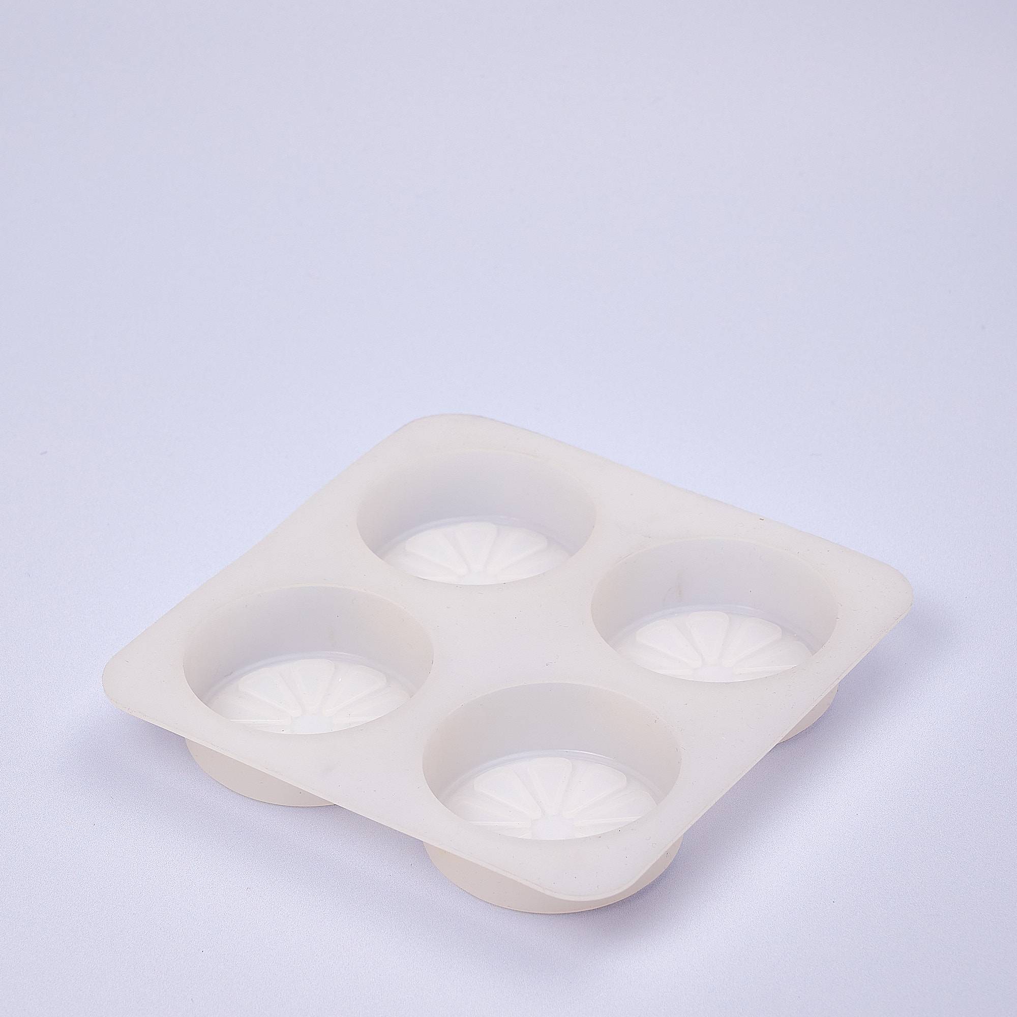 9042 Citrus Mould, Silicone, Set of 4
