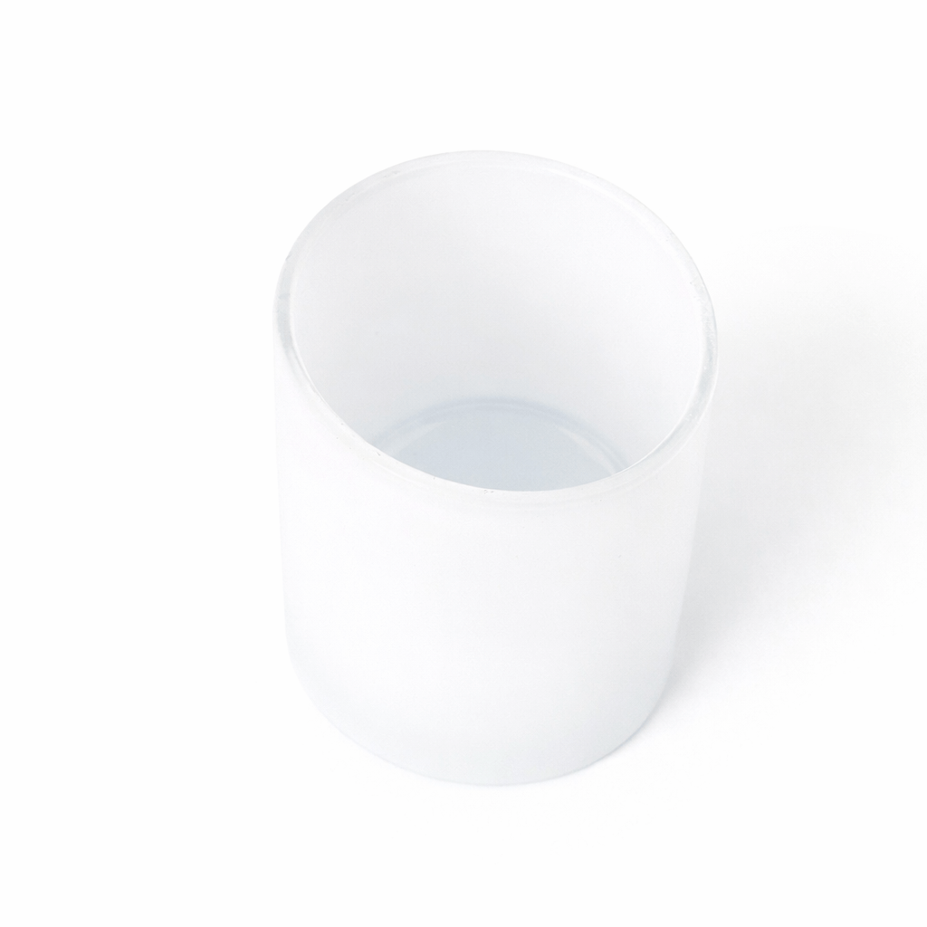 20cl Matte White Glass 2