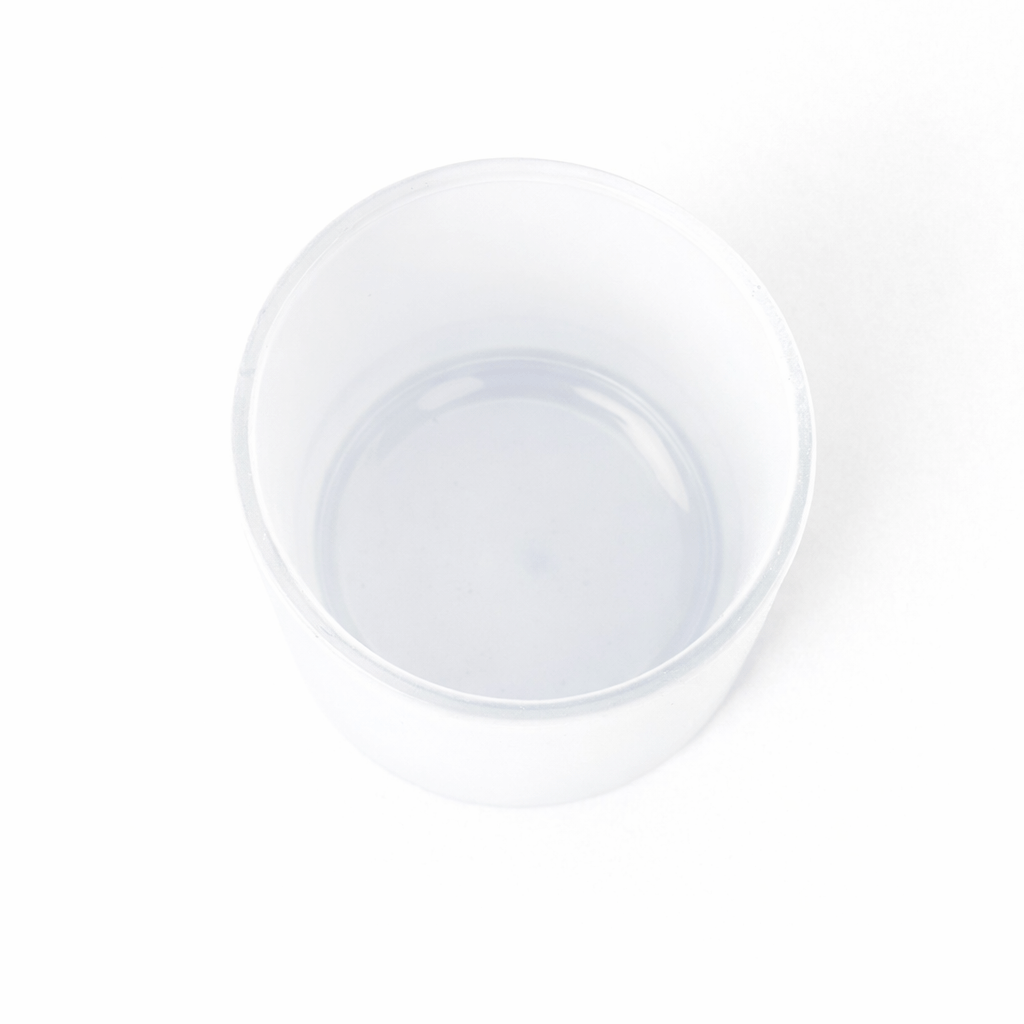 20cl Matte White Glass 3