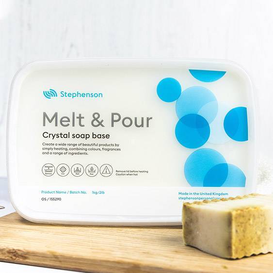 7102 Stephenson Oatmeal & Shea Butter Melt & Pour Soap Base