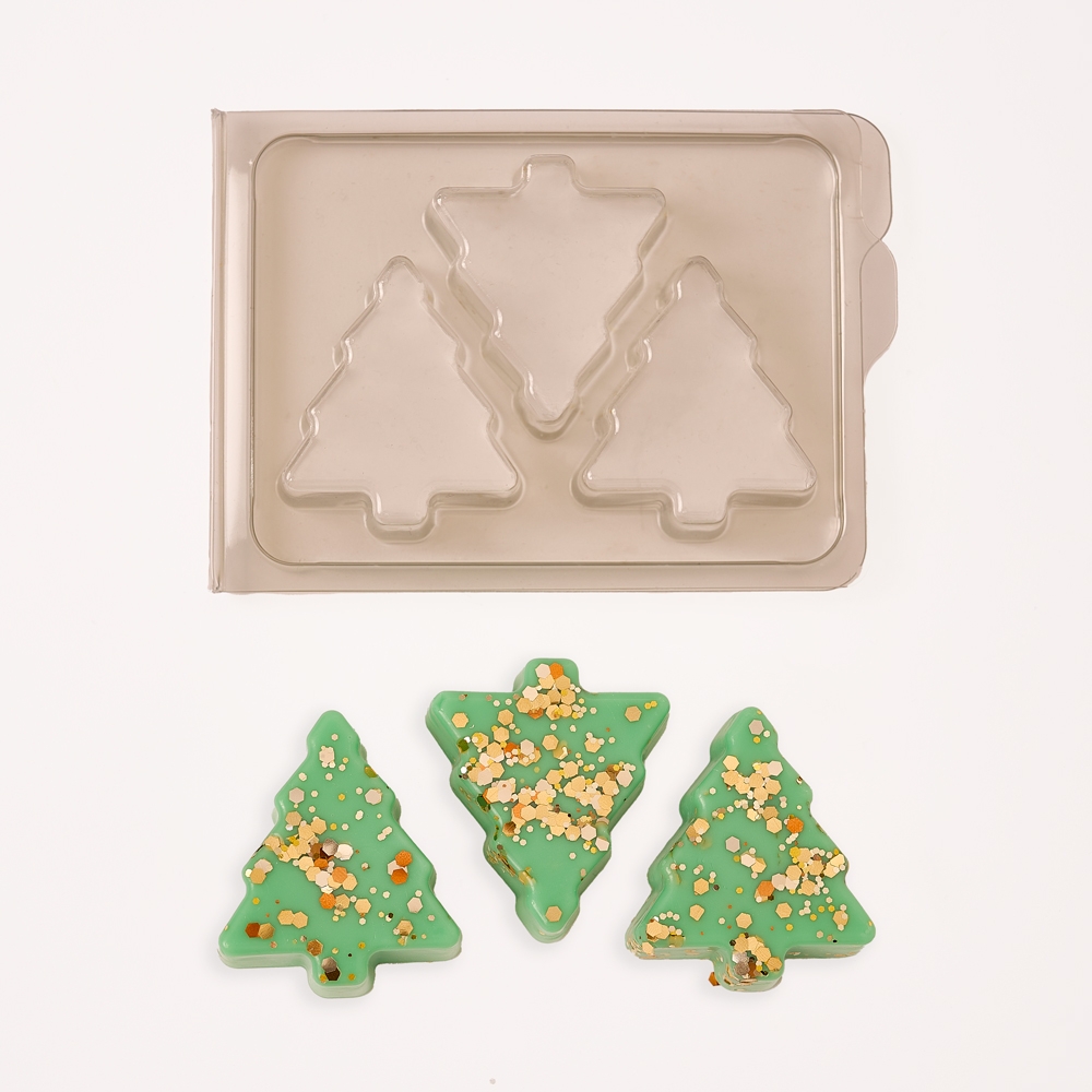 7442 Christmas Tree Wax Melt Clam Shell