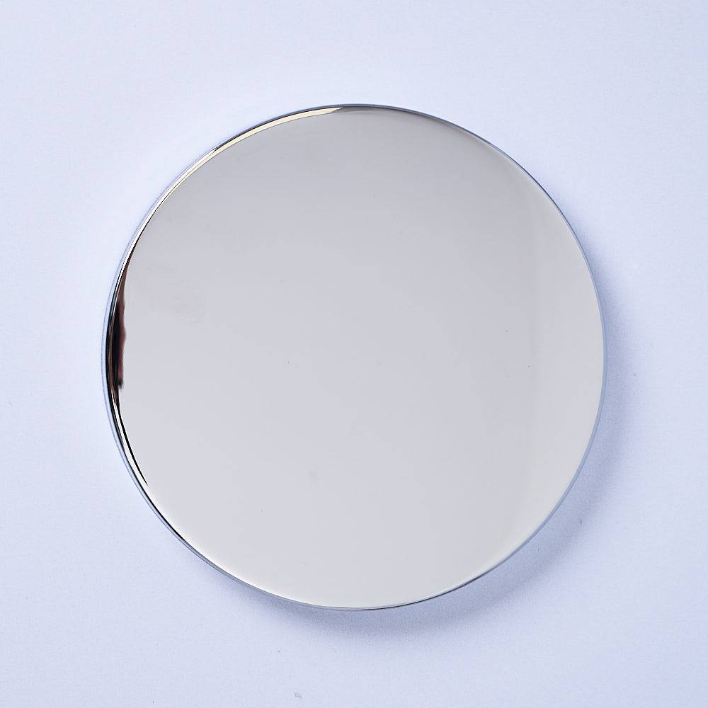 9428 55cl Steel Silver Candle Lid - Box of 6