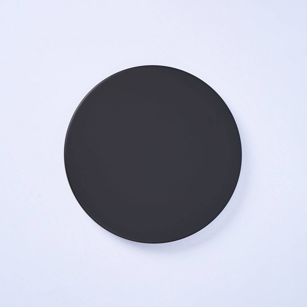9444 30cl Steel Black Candle Lid - Box of 6