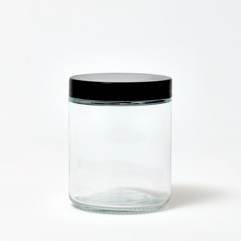 GLASS208_1_WEB Clear Glass Jar with Lid